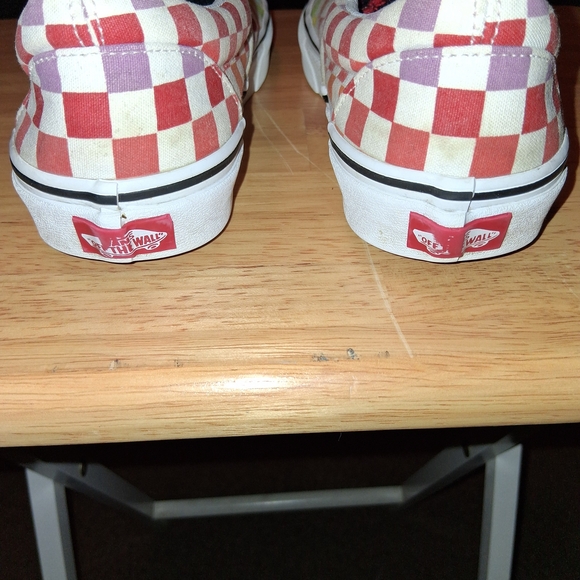 Vans Colorful Checkered Slip-On Sneakers - Picture 5 of 6